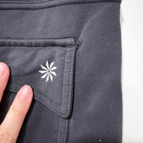 ATHLETA High Waist Flared Pants Black Sz S - Picture 4 of 5